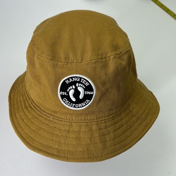 Men's Hang Ten Mustard Bucket Hat - Picture 3 of 7